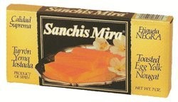 Sanchis Mira Turron de Yema Tostada 200 grs. (7oz.) PACK OF 2