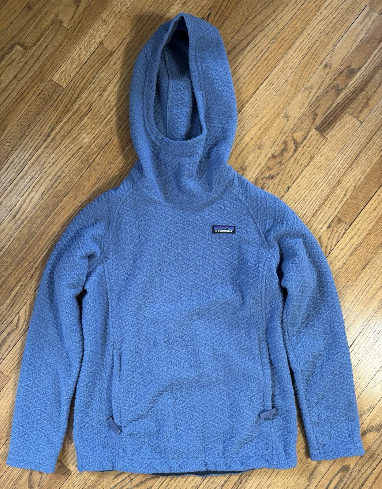 Vintage Patagonia Fleece Hoodie Light Blue Women’s S HoodieUSA Made
