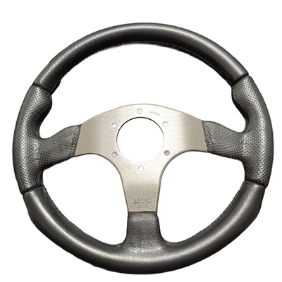 MOMO Race Steering Wheel 320mm Leather Honda Horn NSX S2000 Civic