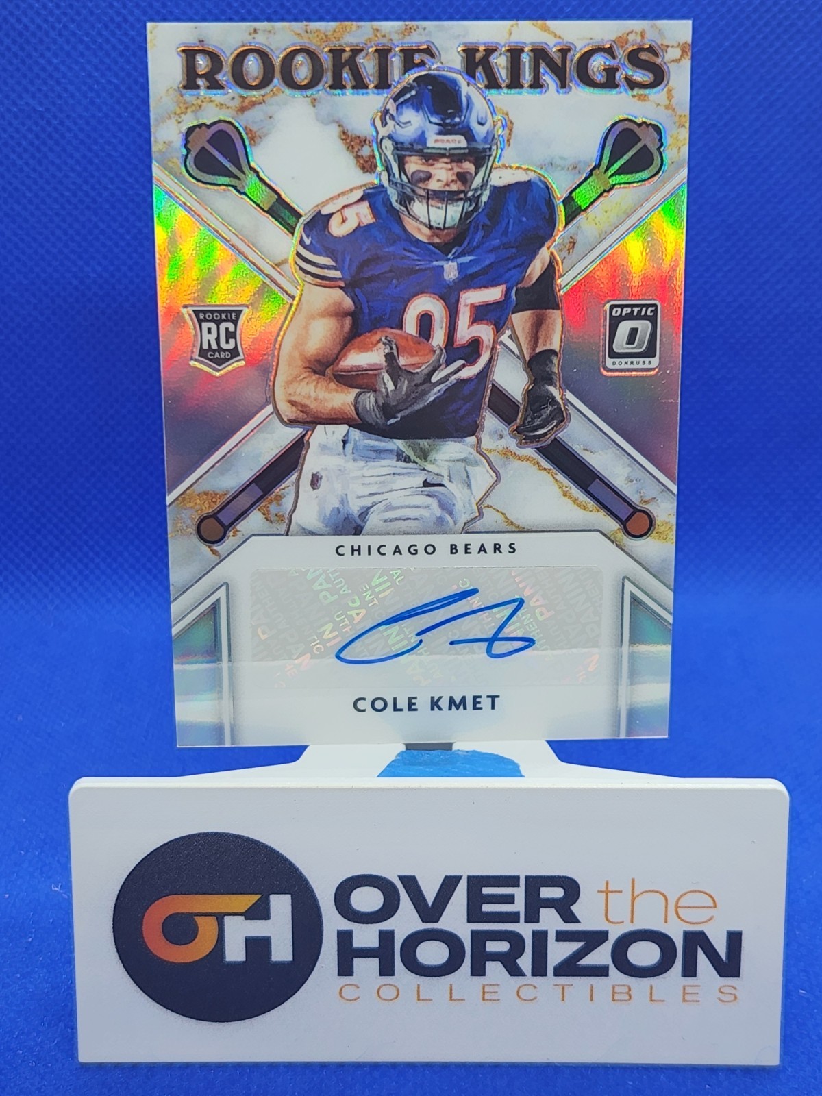 2020 COLE KMET Donruss Optic Holo ROOKIE KINGS AUTO /49 SSP Bears