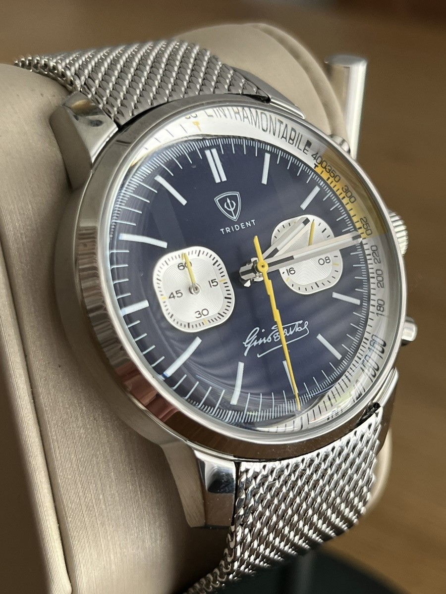 Trident Chronograph Seiko VK63 Mechaquartz | eBay