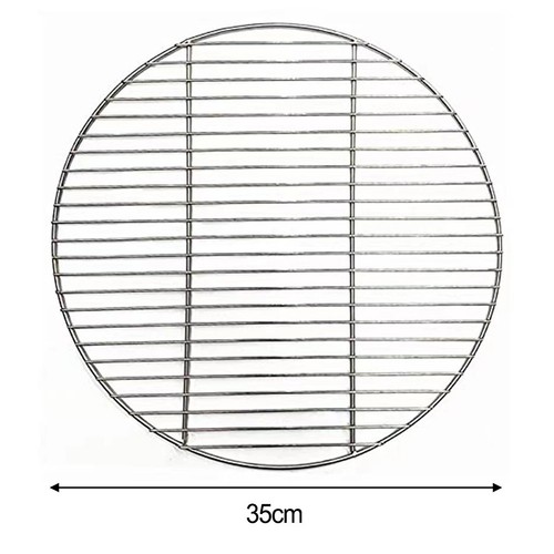 Compact Stainless Steel Barbecue Tray 30cm 35cm 40cm for Easy Outdoor Cooking - Picture 7 of 61