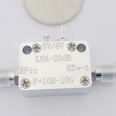 For WYDZ-LNA-10M-10G-20dB UWB RF Low Noise Amplifier 10M-10GHz with SMA