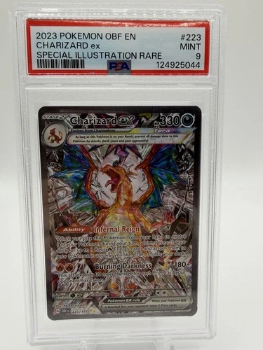 2023 Pokemon Charizard Ex SIR Obsidian Flames 223/197 Psa 9