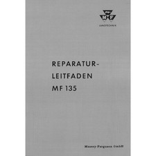 Massey Ferguson MF 135 mit dem Perkins AD3.152 Motor - Traktor Werkstatthandbuch