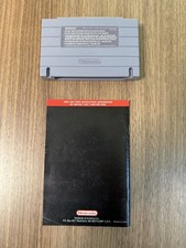 Super Mario World (SNES Super Nintendo, 1991) with Manual Tested!