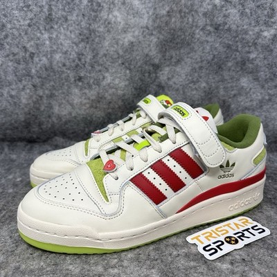 Dr Seuss X Adidas Forum Low Shoes Mens Size 10 The Grinch Christmas ID3512