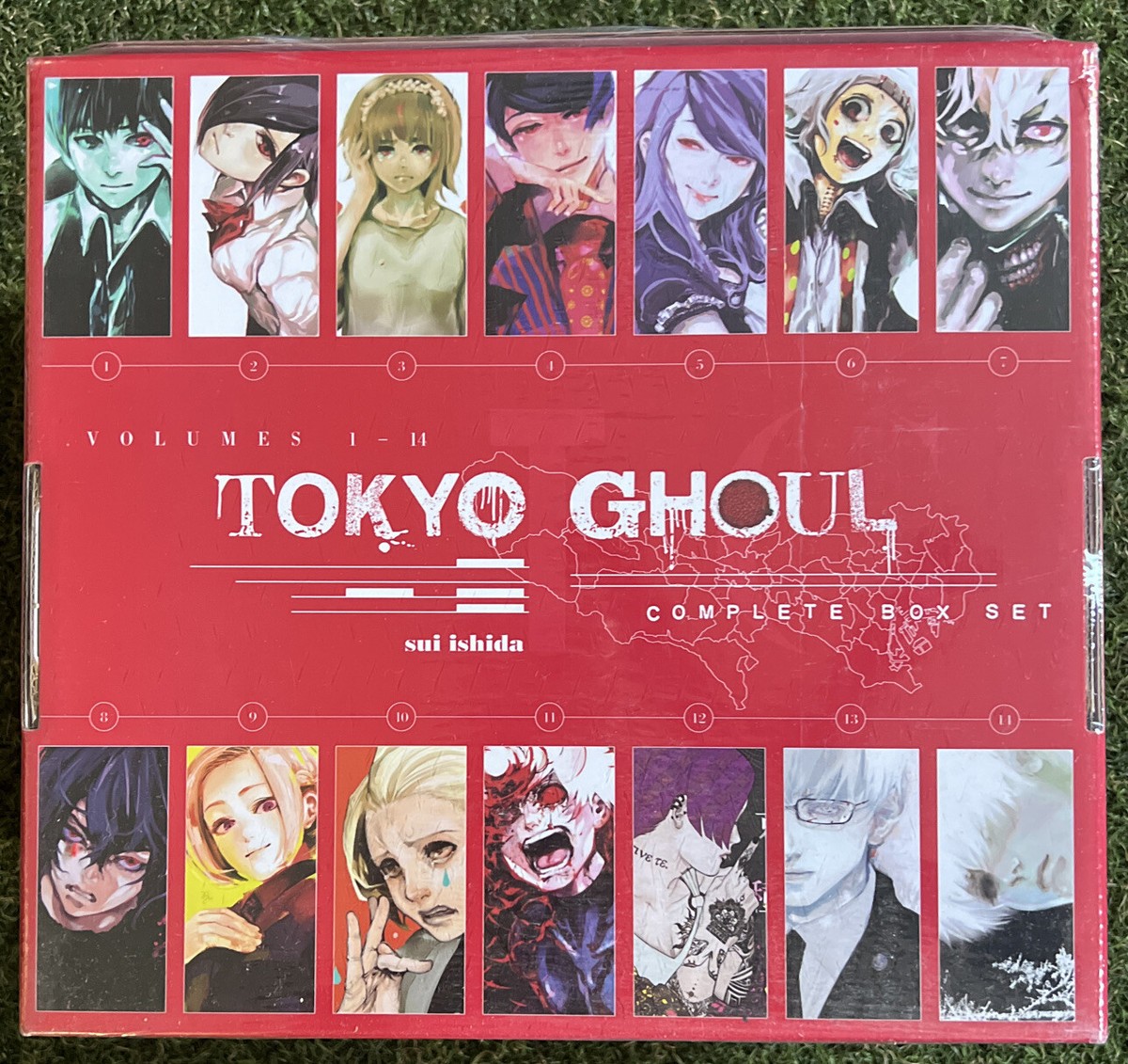 Tokyo Ghoul Complete Box Set Manga English Sui Ishida 1-14 Sealed