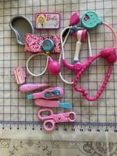 Kids Pretend Doctor Nurse Kit 12 Pieces Role Play Imagination some Barbie 