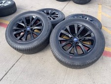 20 Ford F-150 Expedition Rims Wheels 10003 Black Oem Tires Hankook At2 Set New