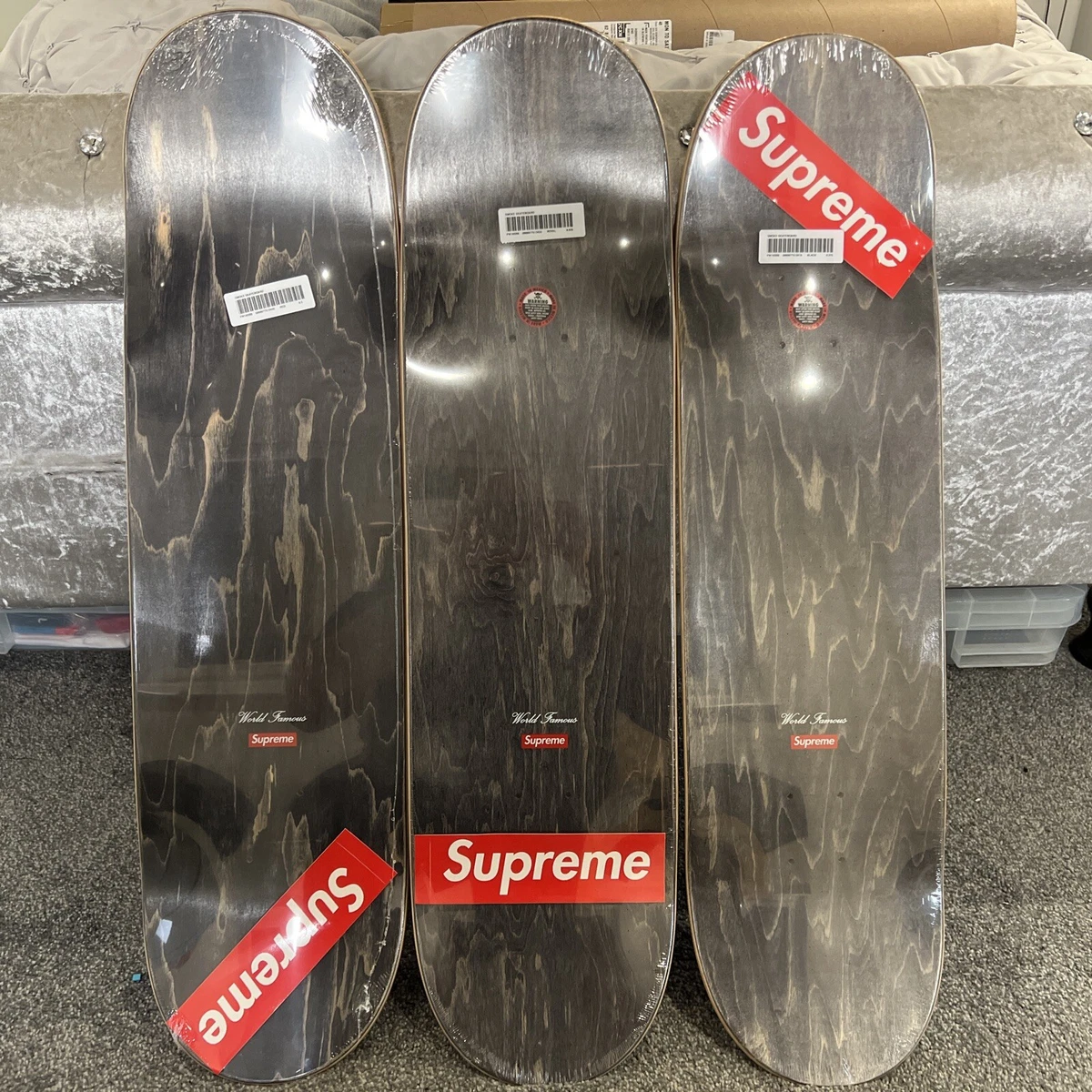 Supreme smoke skateboard cheap