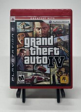 Grand Theft Auto IV (PlayStation 3, 2008) PS3 Tested Working Complete No Map
