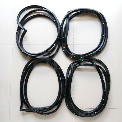 for Nissan Sunny B11 Sentra Tsuru sedan 4 door weatherstrip rubber seal 82-86
