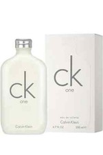 CK ONE BY CALVIN KLEIN 6.7 OZ / 200 ML EDT COLOGNE SPLASH FOR UNISEX