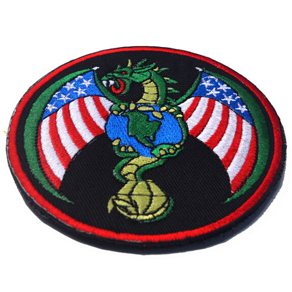 Smaug Dragon Chinese Morale Tactical AIrsoft Military Patch Icon Power