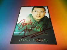Dante Thomas - Miss California  signiert signed Autogramm auf Autogrammkarte 