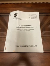 Official Vintage NASA Requirements for Electrostatic Discharge Control Manual