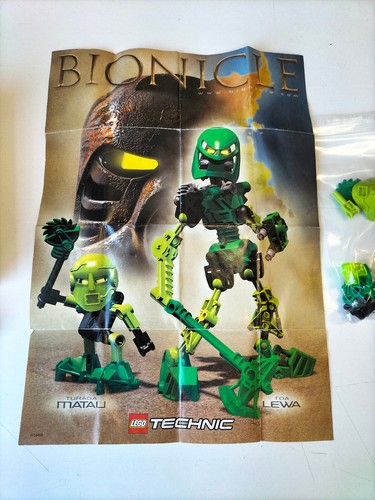 LEGO BIONICLE TURAGA MATAU SET 8541 USATO COMPLETO - Imagen 3 de 3