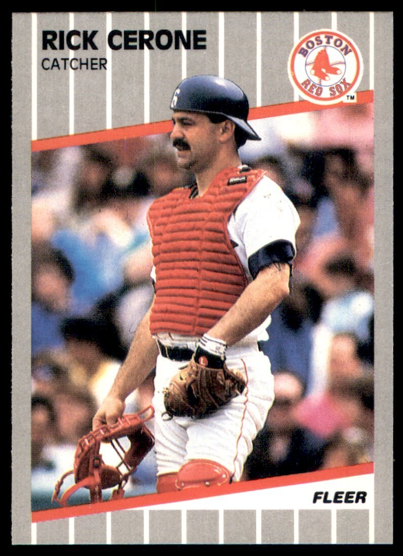 1989 Fleer #84 Rick Cerone