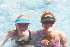 WOMENS TEAL CLIP ON SUN VISOR HAT POOL SIDE TENNIS GOLF BEACH CAMP PICNIC SPORTS
