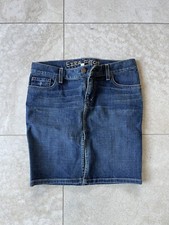 NWT vintage Abercrombie  Fitch EZRA fitch pencil denim skirt Retail 98