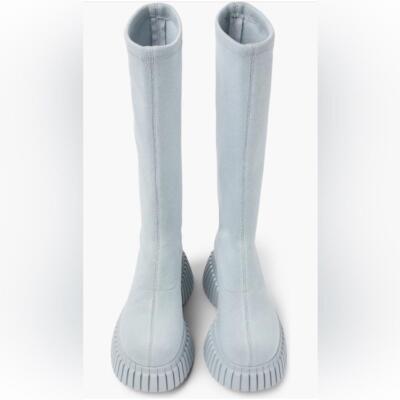 Camper BCN Tall Sock Boot Size 7 / 37 EU LIGHT PASTEL GREY | eBay