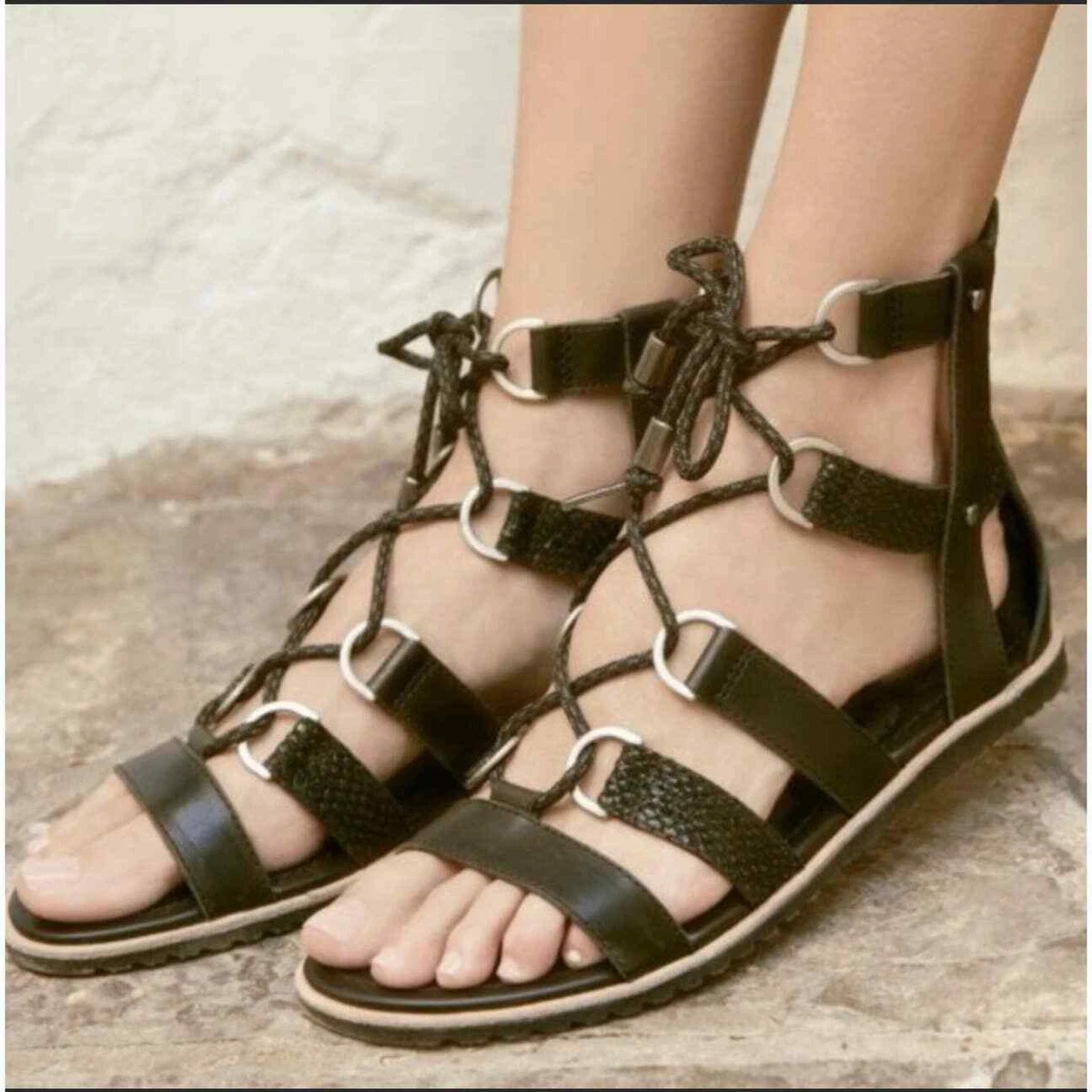 Sorel ella shop lace up