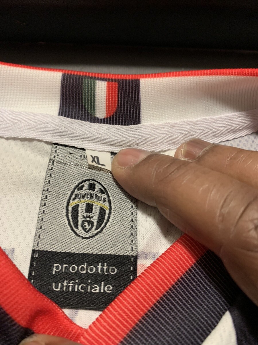 Juventus Football Club New Holland Fiat Group Del Piero Jersey XL