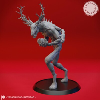 Wendigo - Yasashii - Monster Dungeons and Dragons 32mm Fantasy D&D Rollenspiel