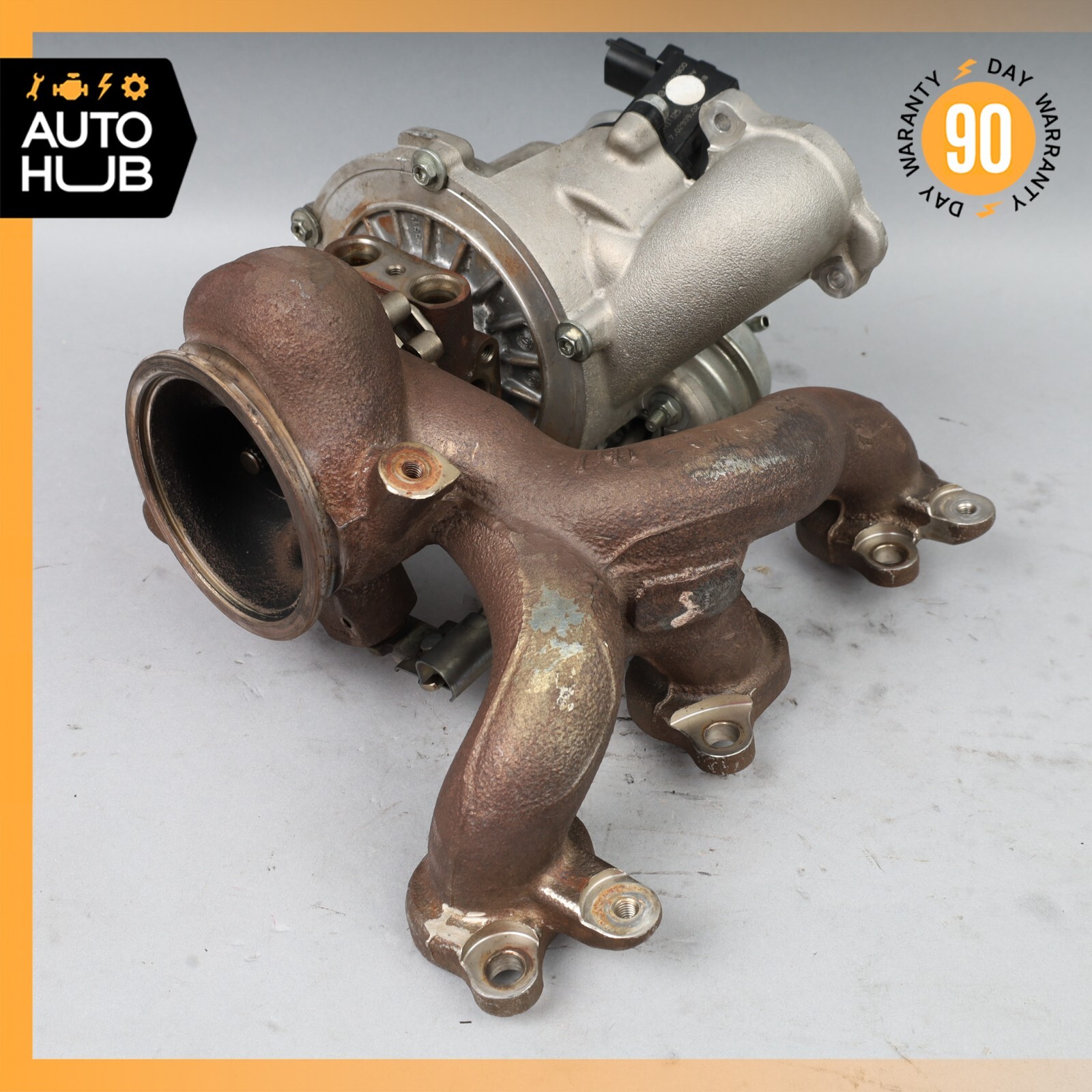 14-24 Maserati Quattroporte Levante Left Turbocharger Turbo Charger Manifold OEM