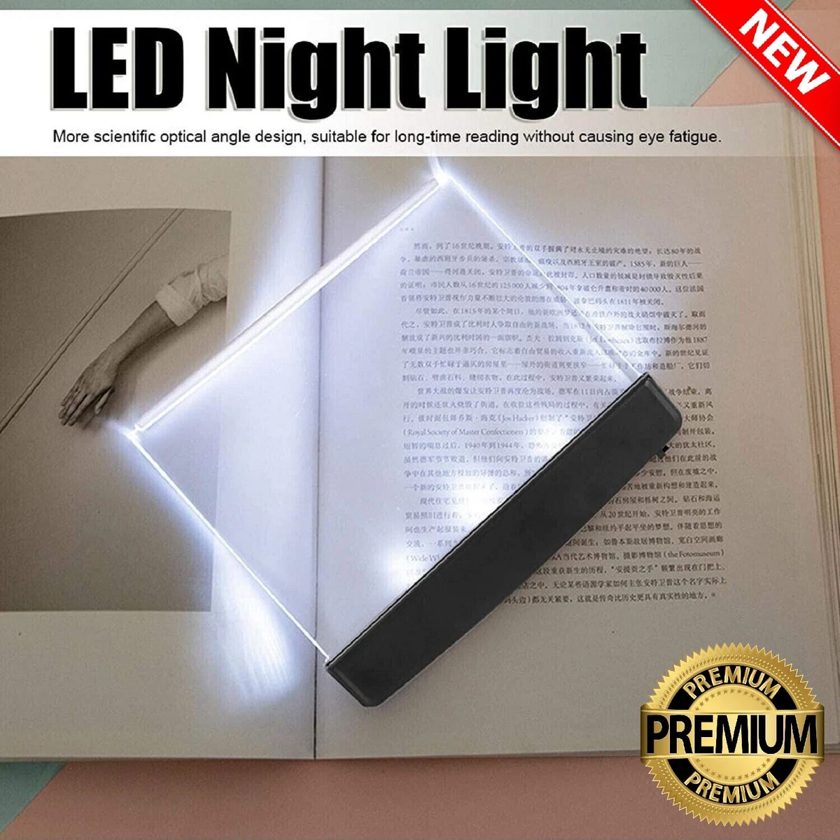 Portable creative led book light deals