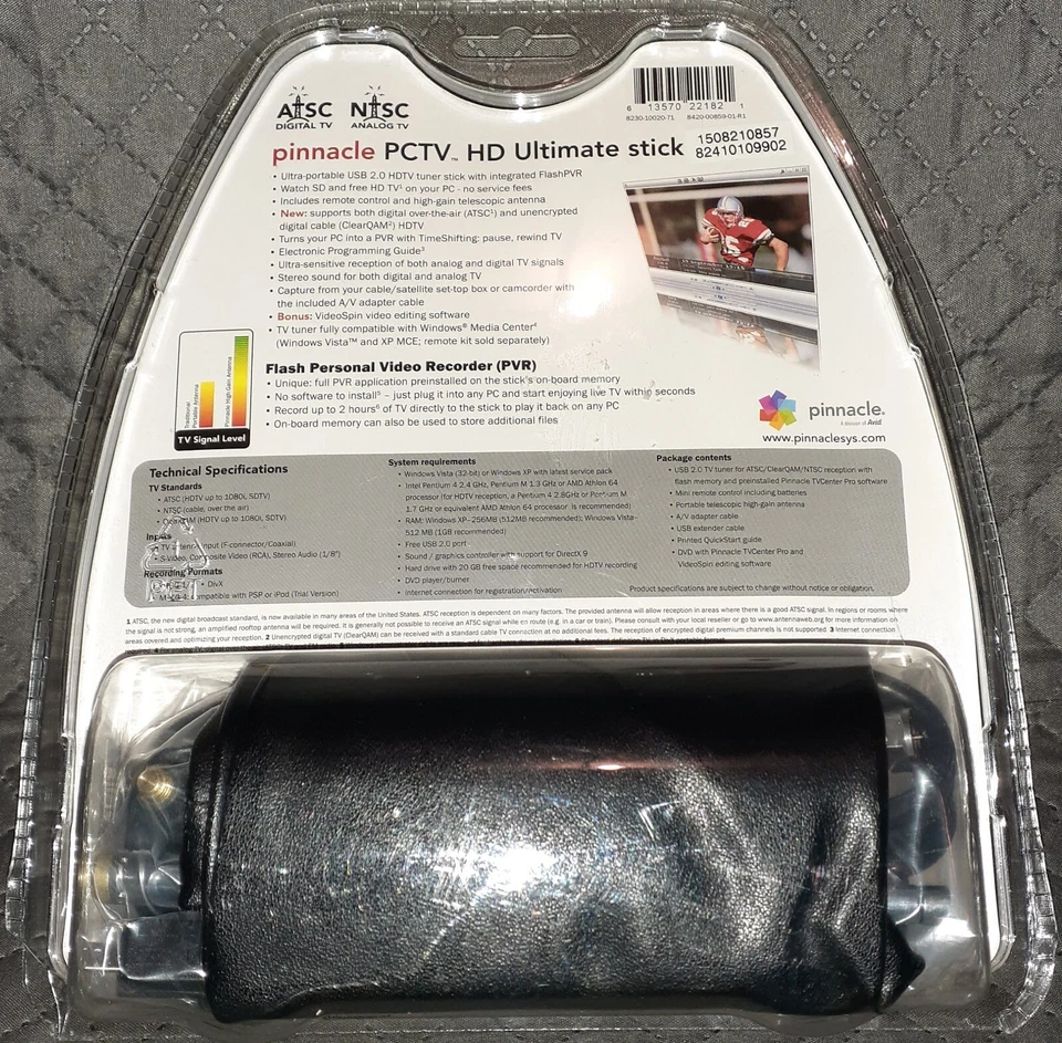 NEW Pinnacle PCTV HD Ultimate Stick - Watch HD TV On Your PC! For Windows - Image 2 of 2