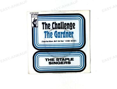 The Staple Singers - The Challenge / The Gardner GER 7in 1969 .