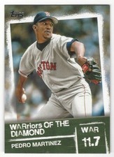 2020 Topps Series 2 WARriors of the Diamond Pedro Martinez #WOD-23 - Red Sox