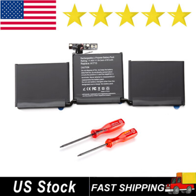A1708 A1713 Battery for MacBook Pro 13 inch Late 2016 Mid 2017 EMC 2978 EMC 3164