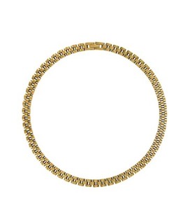 Authentic oma the label NECKLACE IN 18k Gold Plated