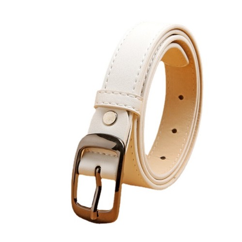 Boys Girls Faux Leather Belt 23mm Single Prong Buckle for School Uniform Jeans - Picture 6 of 16