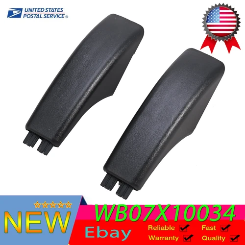 2PCS WB07X10034 for GE Range Oven Door Handle Black End Cap