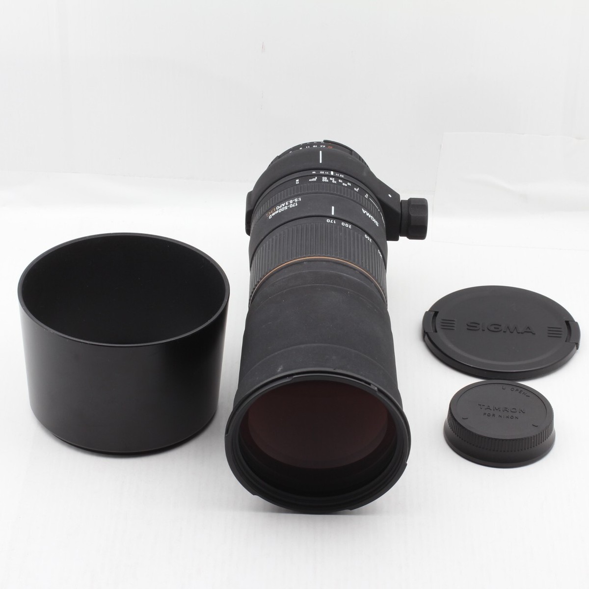 NEARMINT】Sigma APO 170-500mm F/5-6.3 DG D Telephoto Lens NEARMINT】Sigma APO 170-500mm F/5-6.3 DG D Telephoto Lens