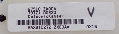 TEMPERATURE CONTROL AC MANUAL CONTROL COUPE FITS 10-13 ALTIMA - Picture 3 of 12