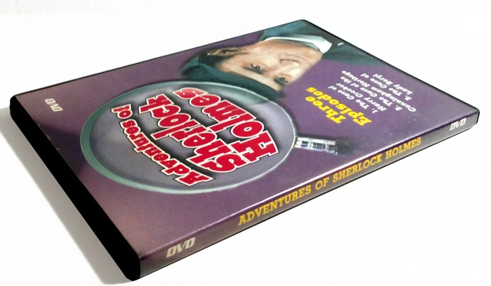 Adventures Of Sherlock Holmes (DVD, 1954, 3 Episodes)   Ronald Howard - Image 4 of 4