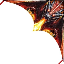 Dragon Kite Large Delta Kites for Kids and Adults Beginners Easy to Fly Single L