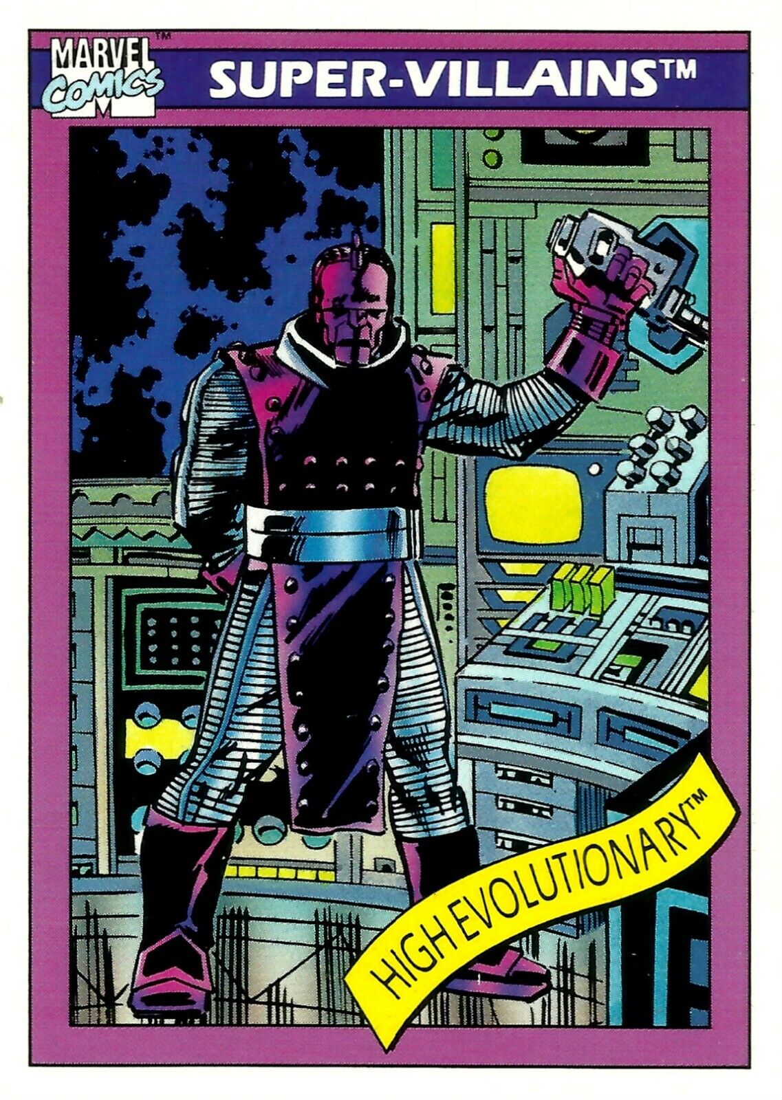 HIGH EVOLUTIONARY, MARVEL UNIVERSE SERIES 1, CARD # 77, SUPER-VILLAINS |  eBay