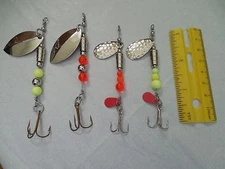 TROUT & SALMON SPINNERS GREAT LAKES LURES STEELHEAD CUSTOM MADE NORTHERN WALLEYE