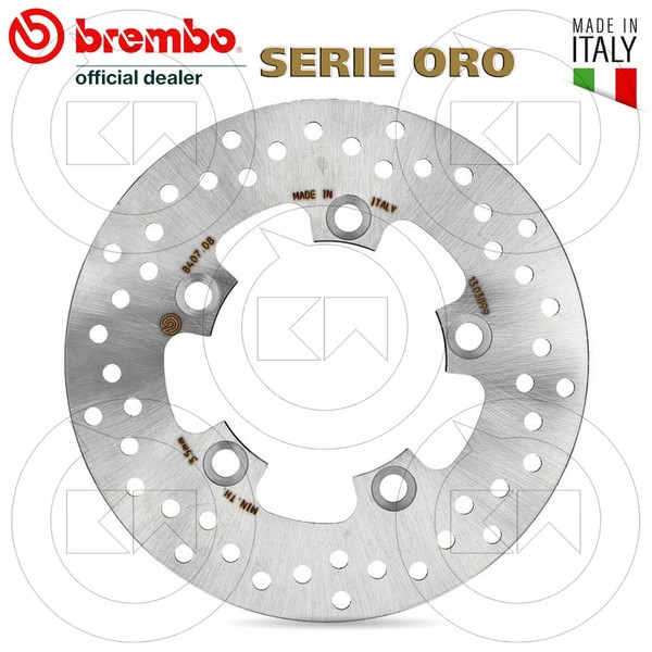 Bremsscheibe Hinten Brembo 68B407D8 Kymco 300 G-Dink 2012 2013 2014 2015-image