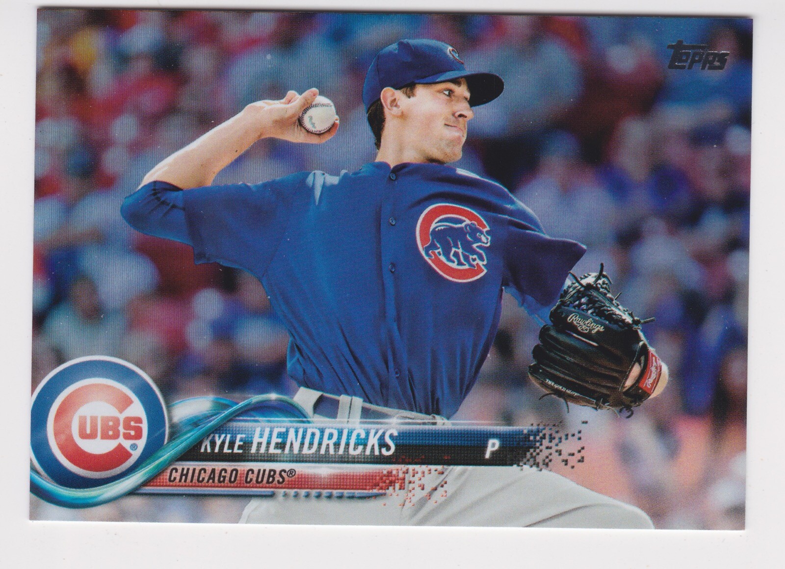 2018 Topps Baseball Series 2 Rainbow Foil Parallel Kyle Hendricks #552 Cubs