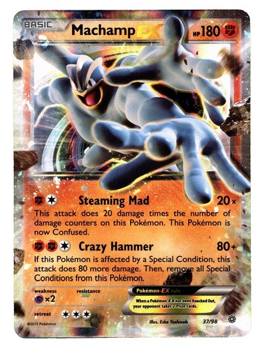 holographic machamp pokemon card value Giovanni's Machamp 6/132 Gym Challenge Holo Rare Pokemon Card Near Min main image 0