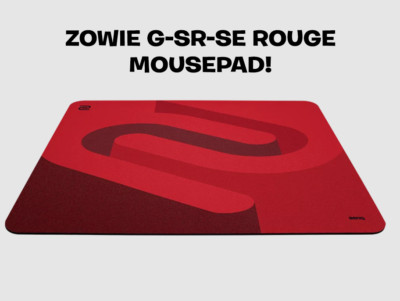 Zowie G Sr Se Rouge Mouse Pad Brand New Ships Next Day Ebay