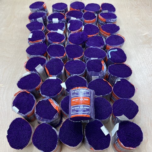 Fil Tapis Pre-Cut Rug Latch Hook Yarn 100% Acrylic 320 pieces COL 657 Lot Of 46