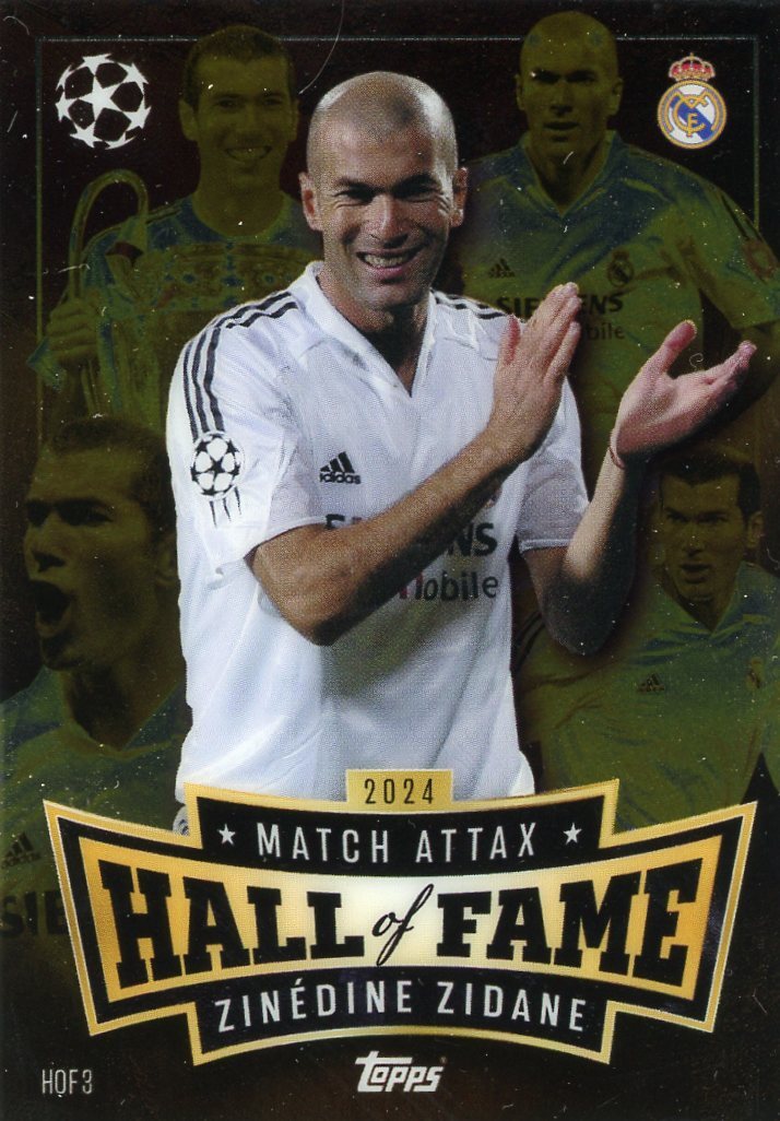 CL 24/25 Champions League 2024/2025 HOF 3 Zinedine Zidane CL 24/25 Champions League 2024/2025 HOF 3 Zinedine Zidane